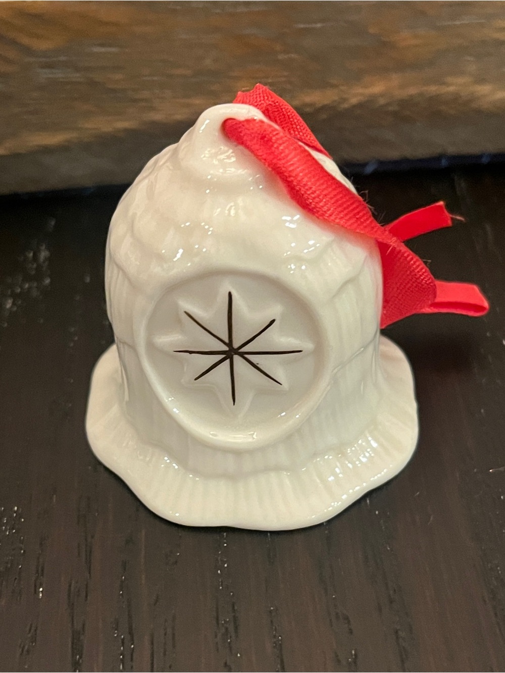 Belleek Christmas Bell Ornament